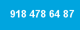 918 478 64 87 918 478 64 87